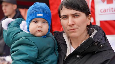 Madre con su hijo