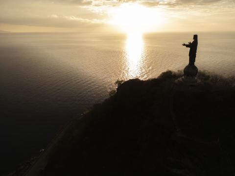 The Cristo Rei of Dili statue