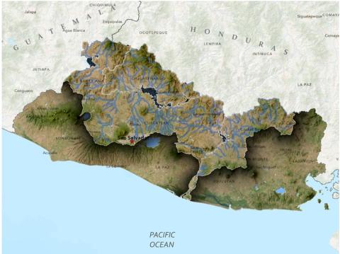 map of rio lempa river