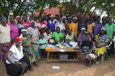 In THRIVE’s final year, 3,824 parents and caregivers were involved in support groups.  In Tanzania, 1,555 were involved in Savings and Internal Lending Communities, which can improve their financial future. Photo by Sara A. Fajardo/CRS