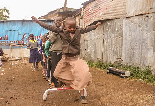 Early childhood development can level the playing field for disadvantaged children by stimulating physical, cognitive and socio-emotional maturity, which contributes to educational and economic success later in life. Photo by Philip Laubner/CRS