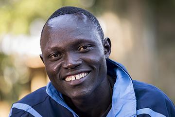<b>Paulo Amotun Lokoro<br />Sport:</b> Men’s Track and Field (1500 m)<br /><b>Native Country:</b> South Sudan<br /><b>Host Country:</b> Kenya<br />Photo by IOC/Claire Thomas