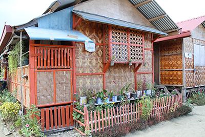 CRS shelters are more than just a safe haven. Families have turned the basic structures into beautiful homes, complete with gardens, fencing and decor. 