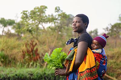 The impact of food and nutrition support is evident in the minimum dietary diversity scores for children ages 6 to 36 months which significantly increased in all three countries. Photo by Philip Laubner/CRS