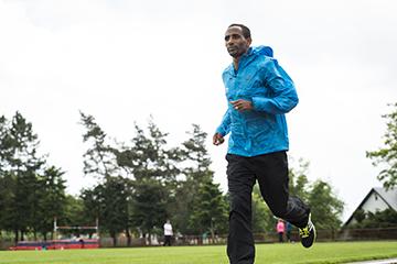 “I think it will be the big message that refugees, young athletes, they can do their best. Of course we have problems—we are refugees—but we can do everything in the refugee camp, so it will help refugee athletes.” Photo by IOC/Claire Thomas