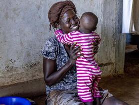 mother and child in Kenya