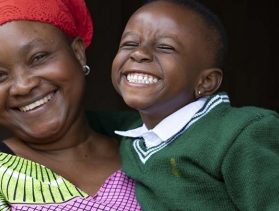 mother and child in Rwanda