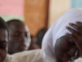 student in The Gambia
