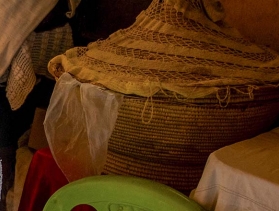 woman at home in Ethiopia