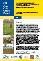 Reducing Food Insecurity Through Technology Transfer—Macropropagation (Uganda)