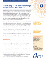 Agricultural development