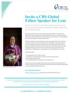 Image of resource featuring photo of priest holding rice bowl