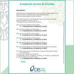 Letanía de Acción de Gracias, a Thanksgiving Prayer Letanía de Acción de Gracias, a Thanksgiving Prayer