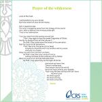 Prayer of the Wilderness Prayer of the Wilderness