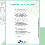 Song of Our Lady of the Highways Song of Our Lady of the Highways