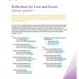 Reflections and homilies for Lent and Easter 2021 by CRS Global Fellows