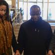 A delegation from the Archdiocese of New Orleans prays together before visiting government represent
