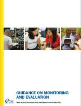 Monitoring and Evaluation report cover