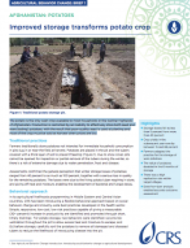 Improved storage transforms potato crop