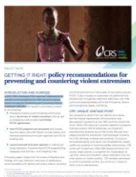 Getting it Right report cover