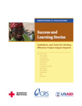 Cover of Monitoring and Evaluation Success and Learning Stories document