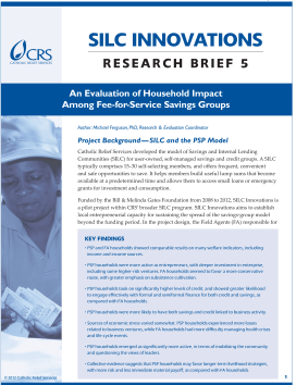 An Evaluation of Household Impac