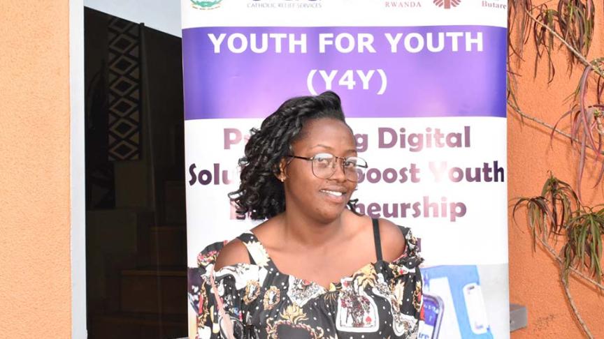 photo of young Rwandan entrepreneur