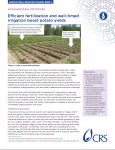 AGRICULTURAL BEHAVIOR CHANGE: BRIEF 2