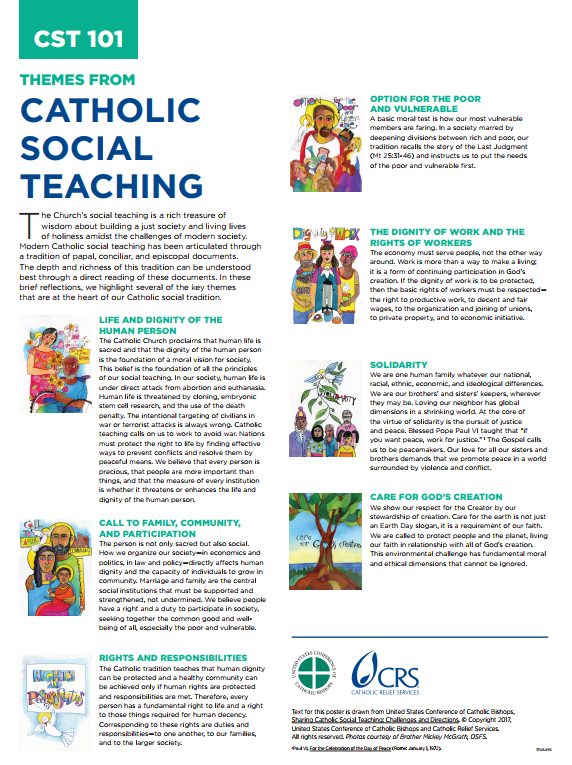 introduction to catholic social teaching - ppt download